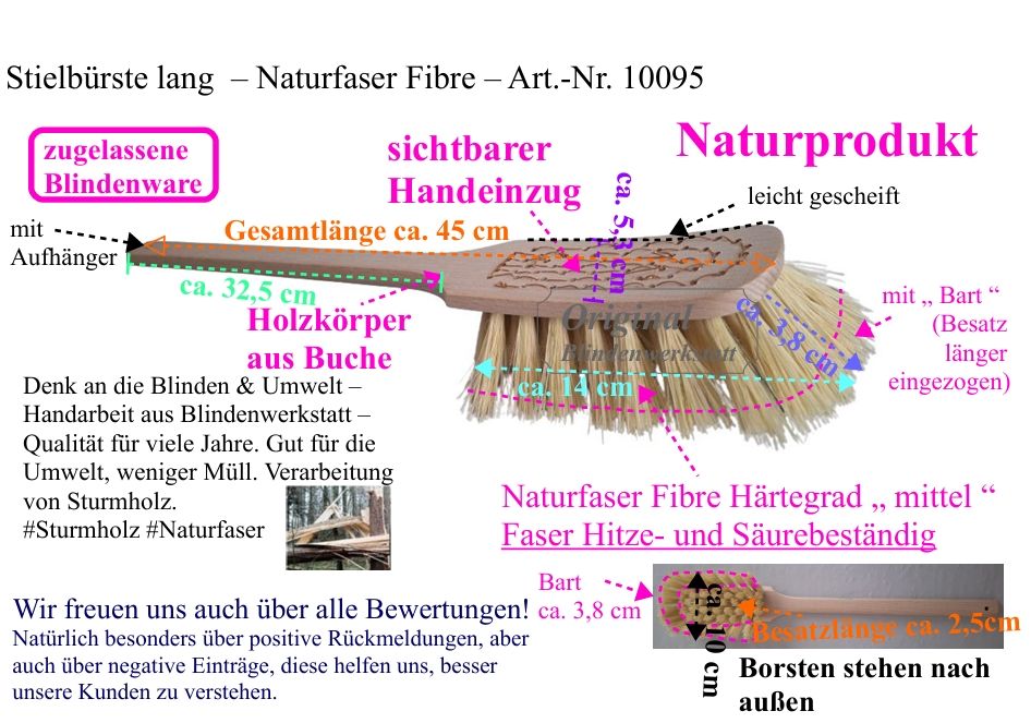 Details zu Stielbürste
