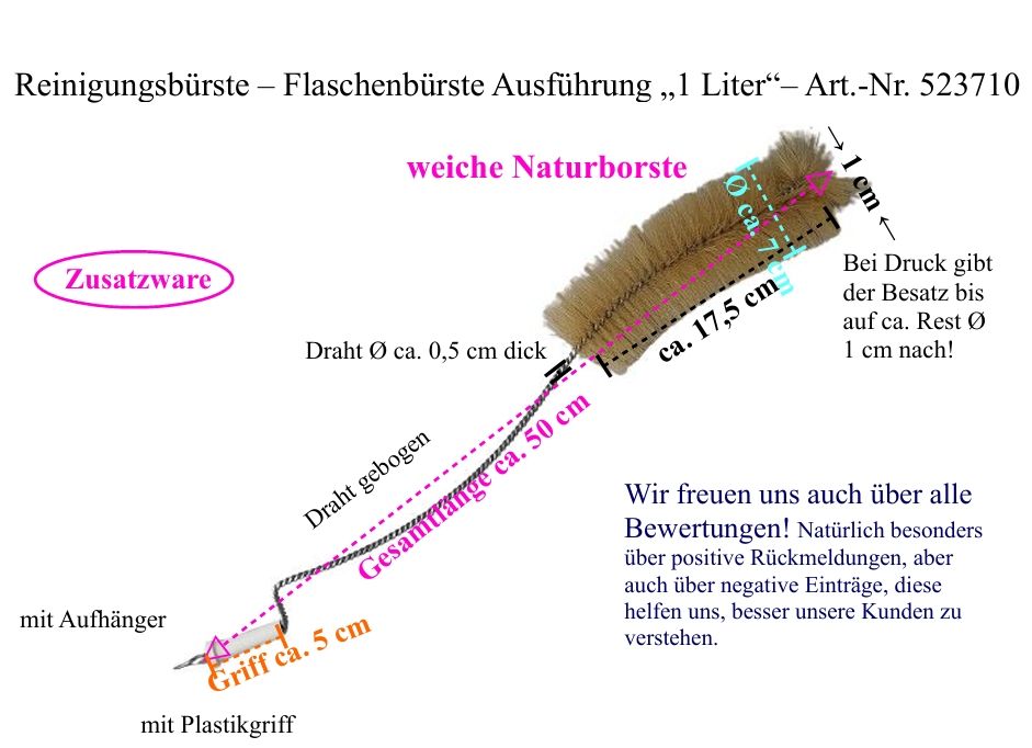 Details zu unserer Reinigungsbürste